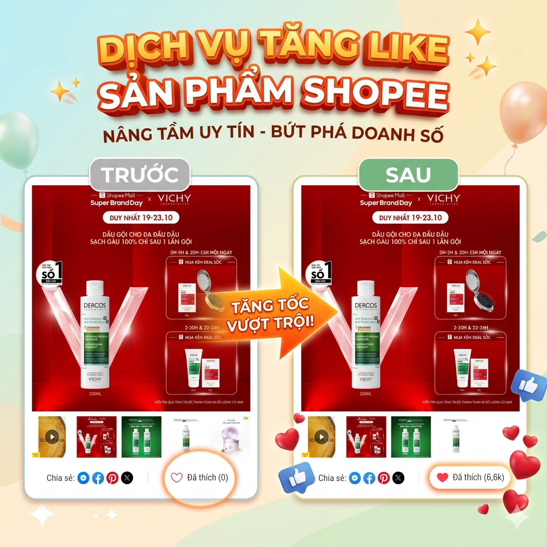 Buff Follow Shop & Like Sản Phẩm 2