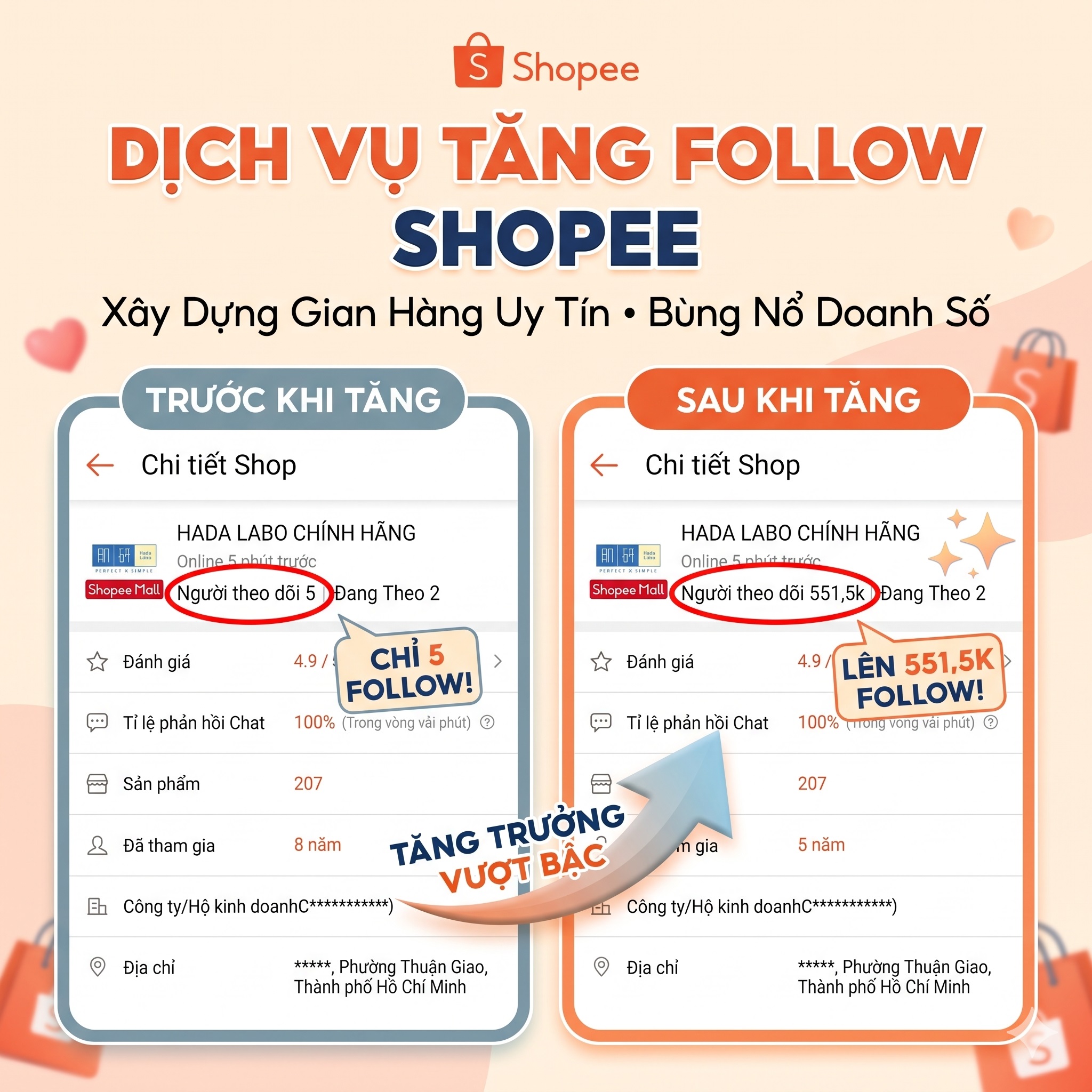 Buff Follow Shop & Like Sản Phẩm 4