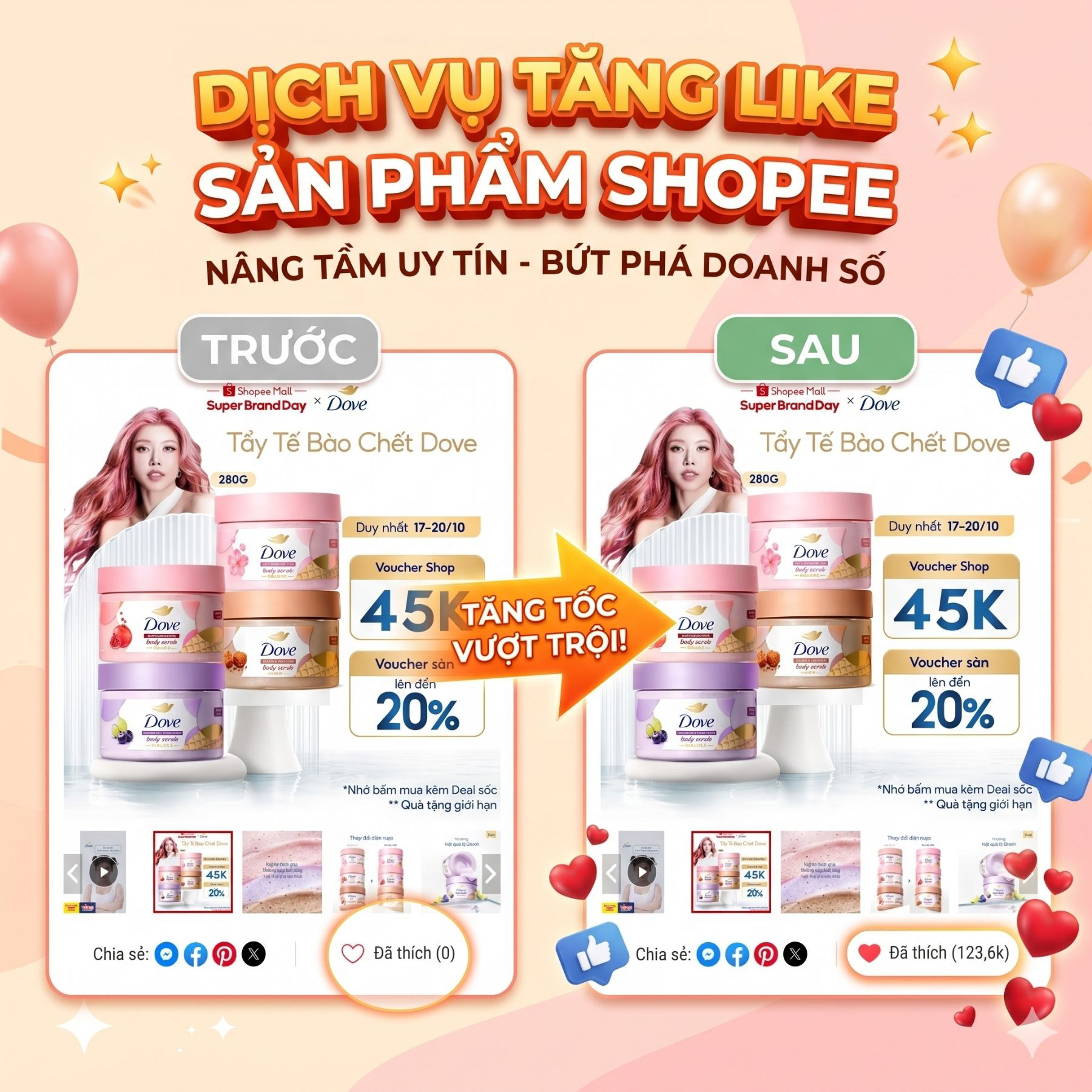Buff Follow Shop & Like Sản Phẩm 5