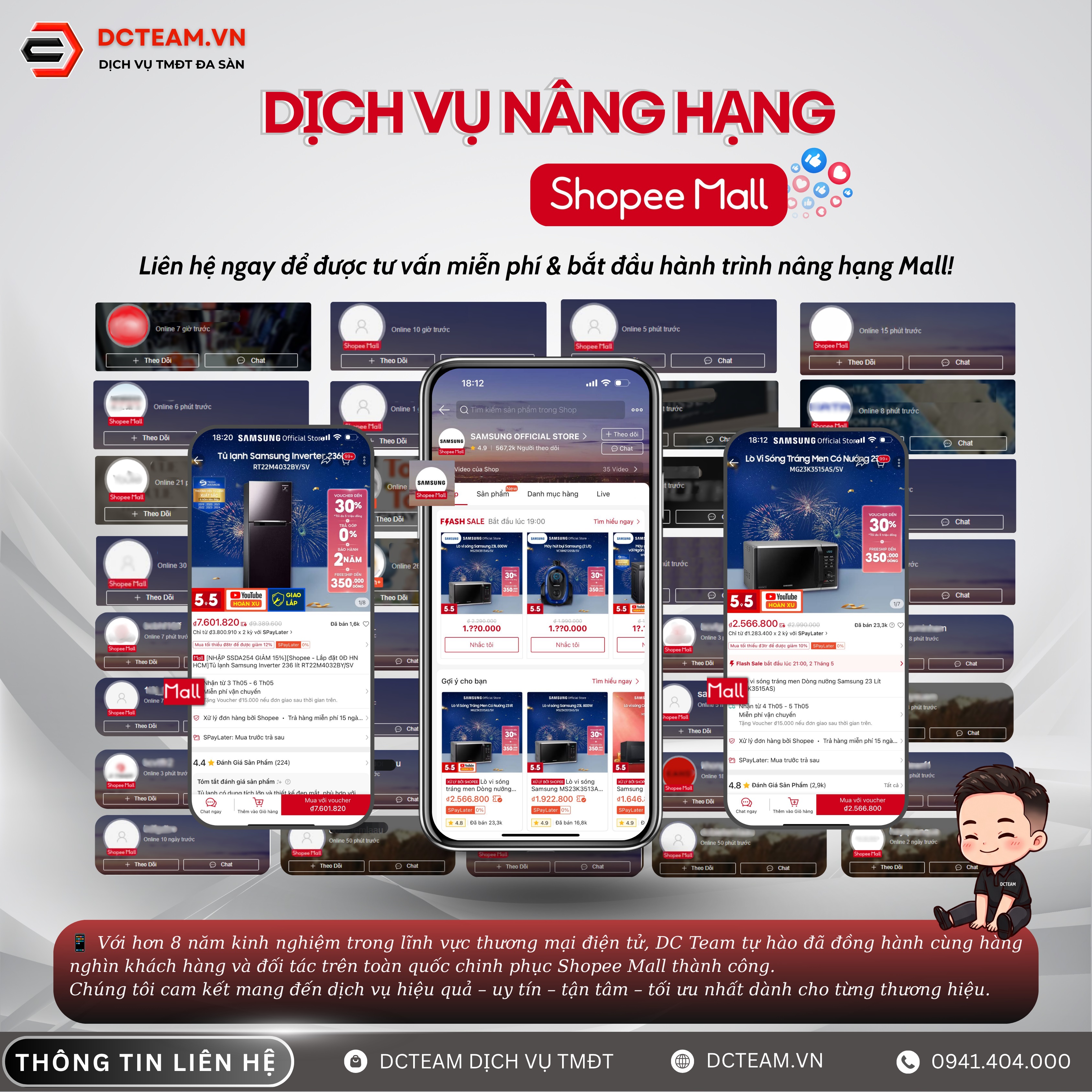 Dịch vụ nâng hạng Shopee Mall 1